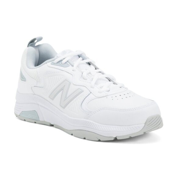 NEW BALANCE Leather 857 Walking Sneakers - Picture 1 of 3